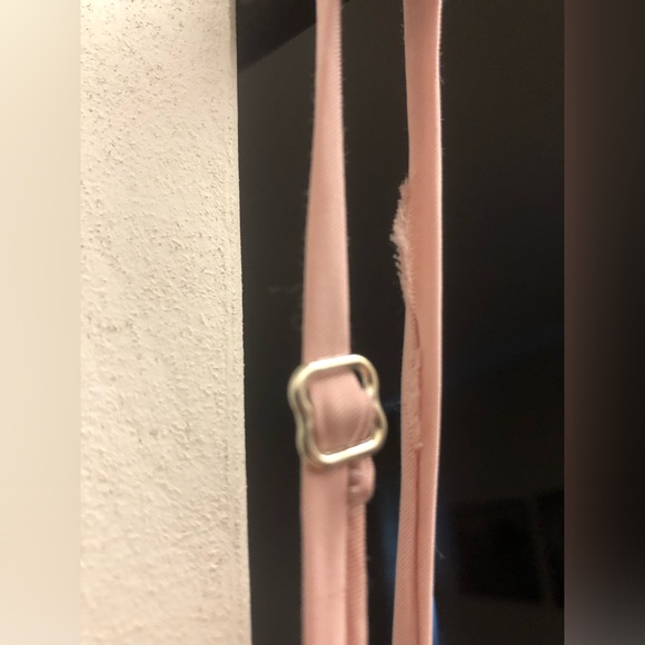 š24 HOUR SALE PRICEā¤ļøMARA HOFFMAN Pink Silk Blend Midi Dress Size Large - Picture 12 of 13